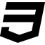Icône CSS 3