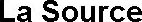 Logo du site La Source