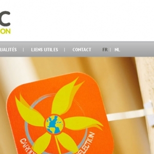 Accueil du site web Carodec